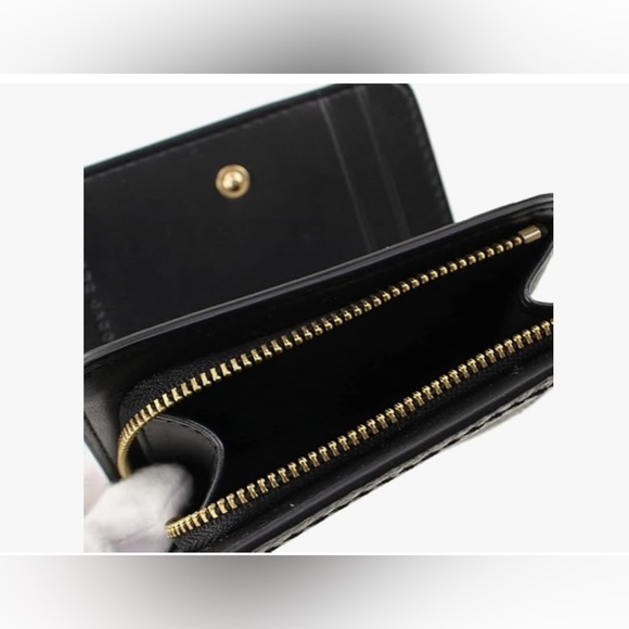 NWT Marc Jacobs Black Leather Wallet - Picture 3 of 7